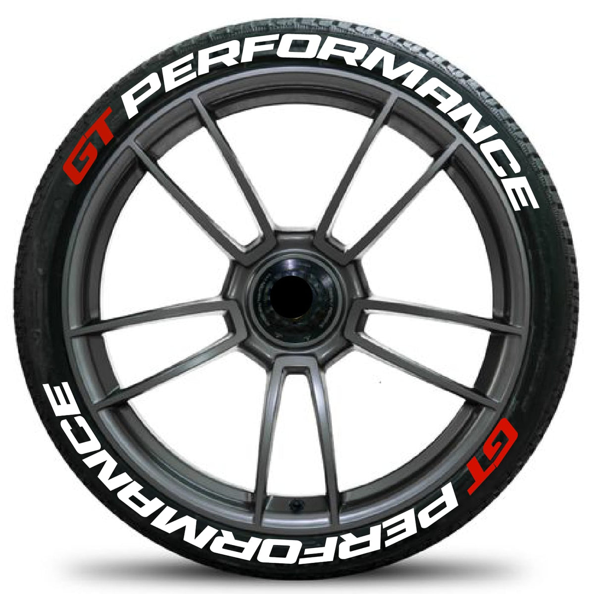 GT Performance Tyre Stickers | Universal Car Styling