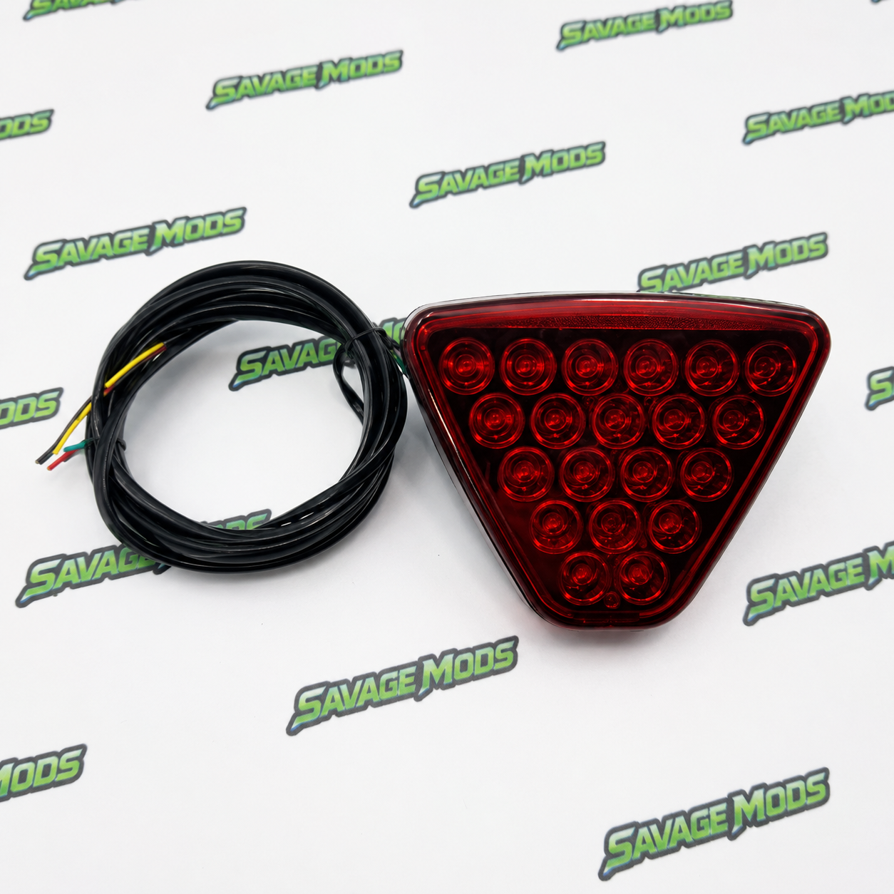 F1 Triangular LED Rain Flasher | Universal Rear Brake Light