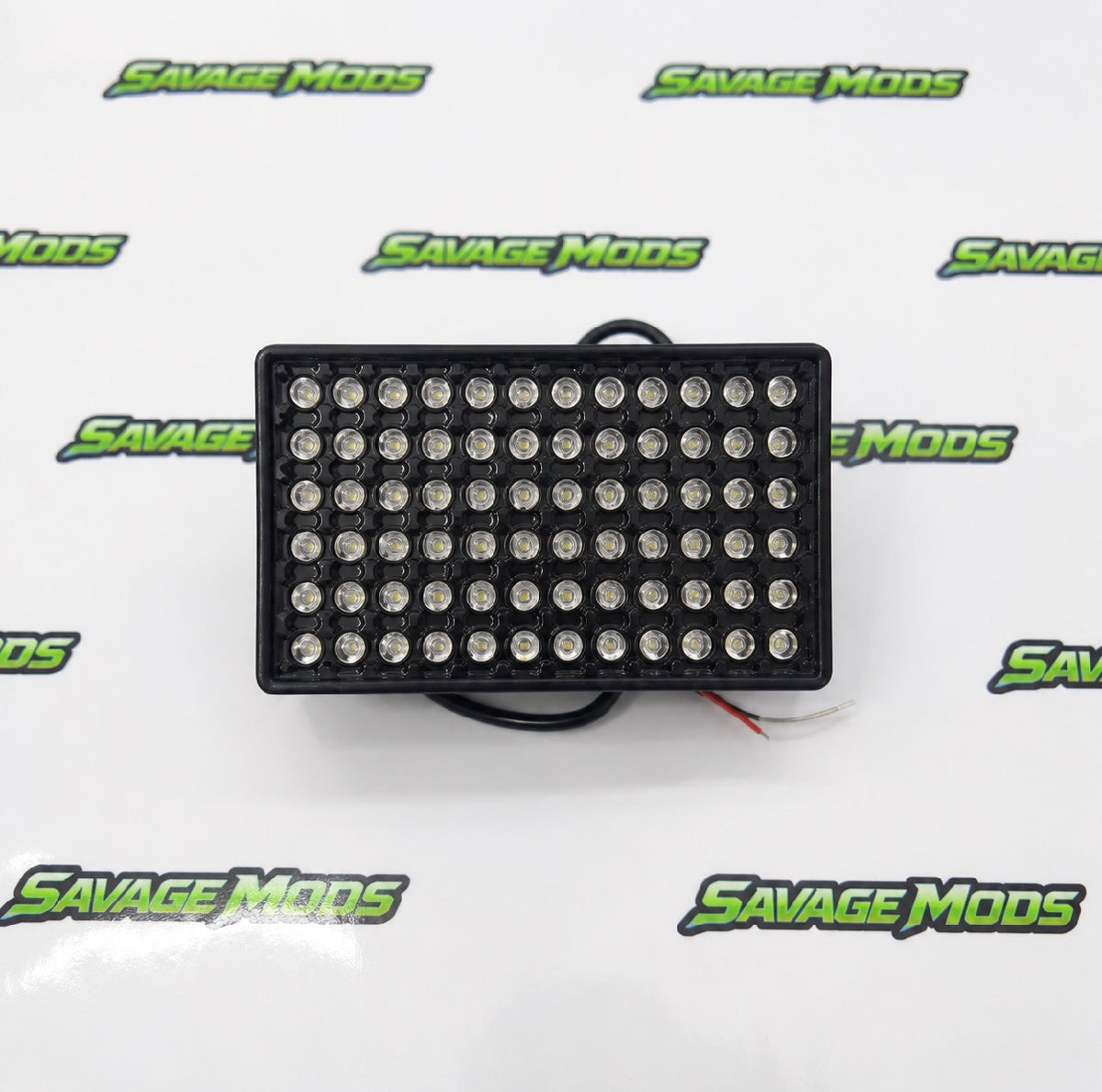 Universal F1 Style Rear Light | 72 LED | Smoked