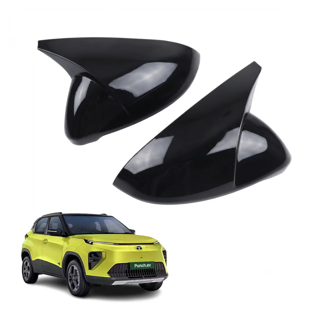 Tata Punch EV  Batman Style Mirror Covers | ABS