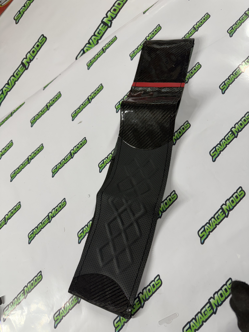 Carbon Fiber Finish Steering Cover | Premium Grip and Style
