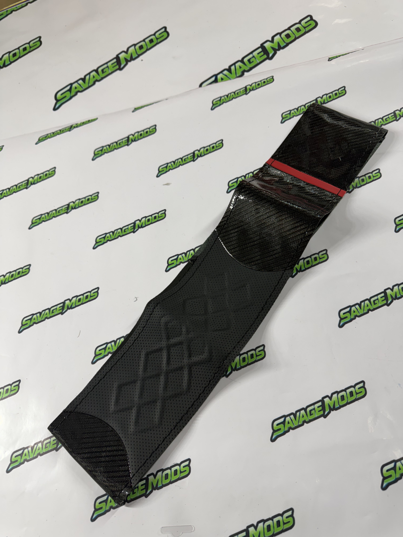 Carbon Fiber Finish Steering Cover | Premium Grip and Style