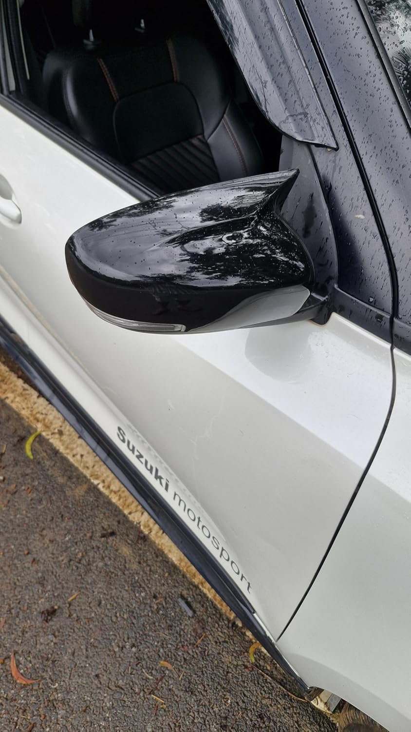 Batman Side Mirror Cover For Swift, Baleno, Glanza, Dzire, Ciaz, Fronx, Taisor, Wagon-R, Celerio, Ignis, S-Presso, Alto K10