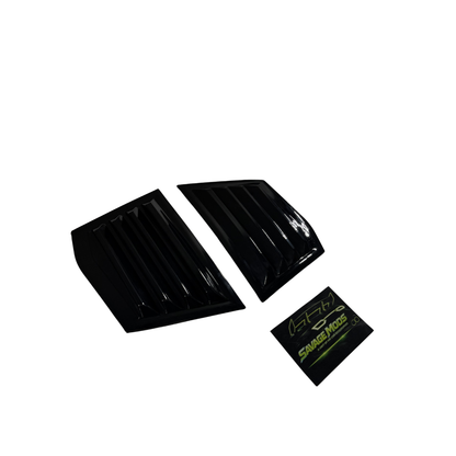 Honda City Window Louvers Glossy Black | Compatible With 2014-2019 Models