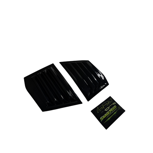 Honda City Window Louvers Glossy Black | Compatible With 2014-2019 Models