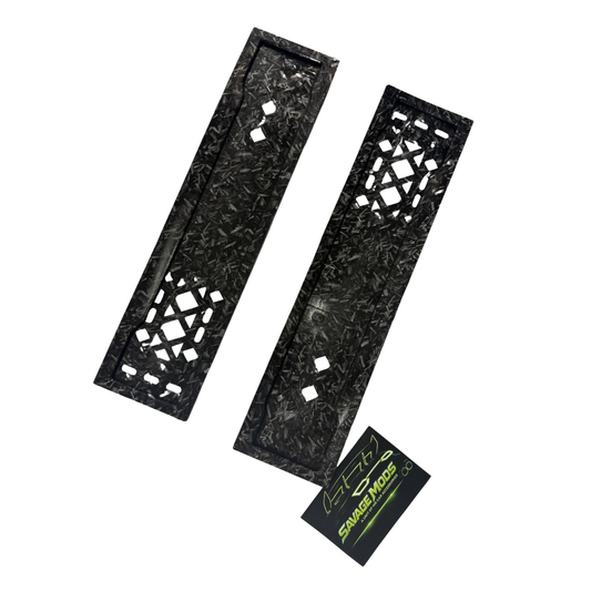 forged carbon number plates for cars