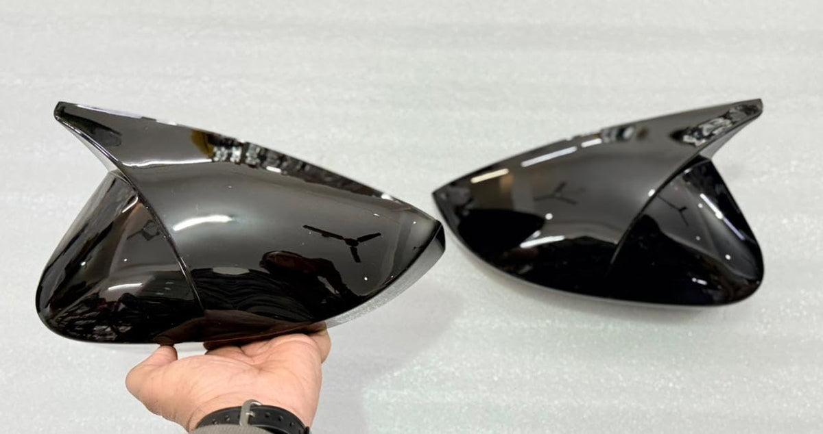 Volkswagen Virtus & Skoda Slavia Mirror Covers | Batman Style