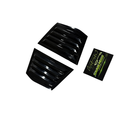 Honda City Window Louvers Glossy Black | Compatible With 2014-2019 Models