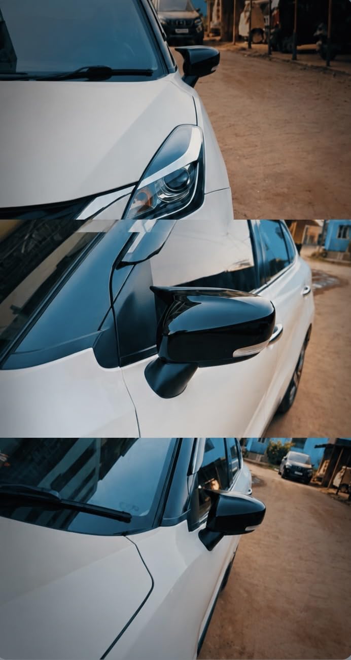 Batman Side Mirror Cover For Swift, Baleno, Glanza, Dzire, Ciaz, Fronx, Taisor, Wagon-R, Celerio, Ignis, S-Presso, Alto K10