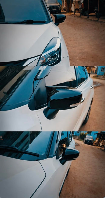 Batman Side Mirror Cover For Swift, Baleno, Glanza, Dzire, Ciaz, Fronx, Taisor, Wagon-R, Celerio, Ignis, S-Presso, Alto K10