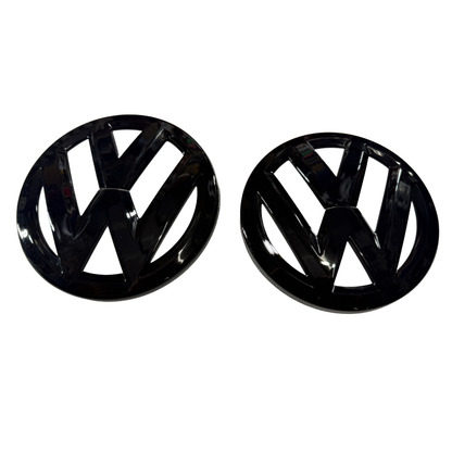 Volkswagen Polo Replacement Logo Set | Gloss Black