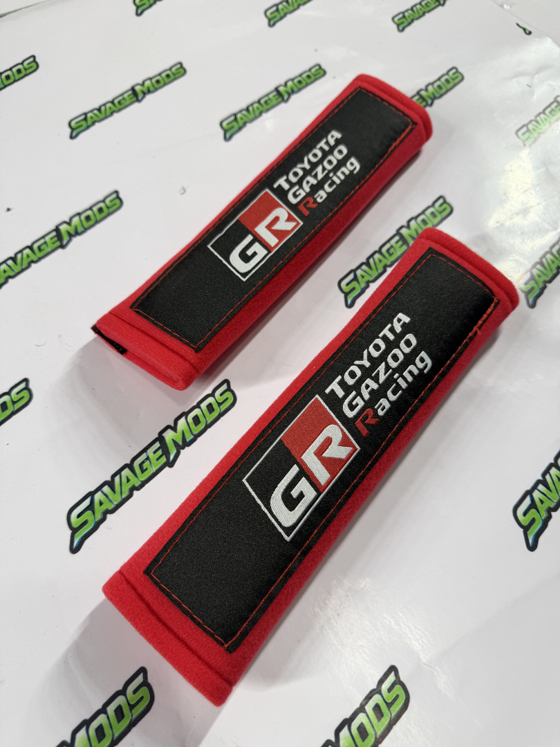 GR Racing Seat Belt Shoulder Pads | Universal Comfort Cushions