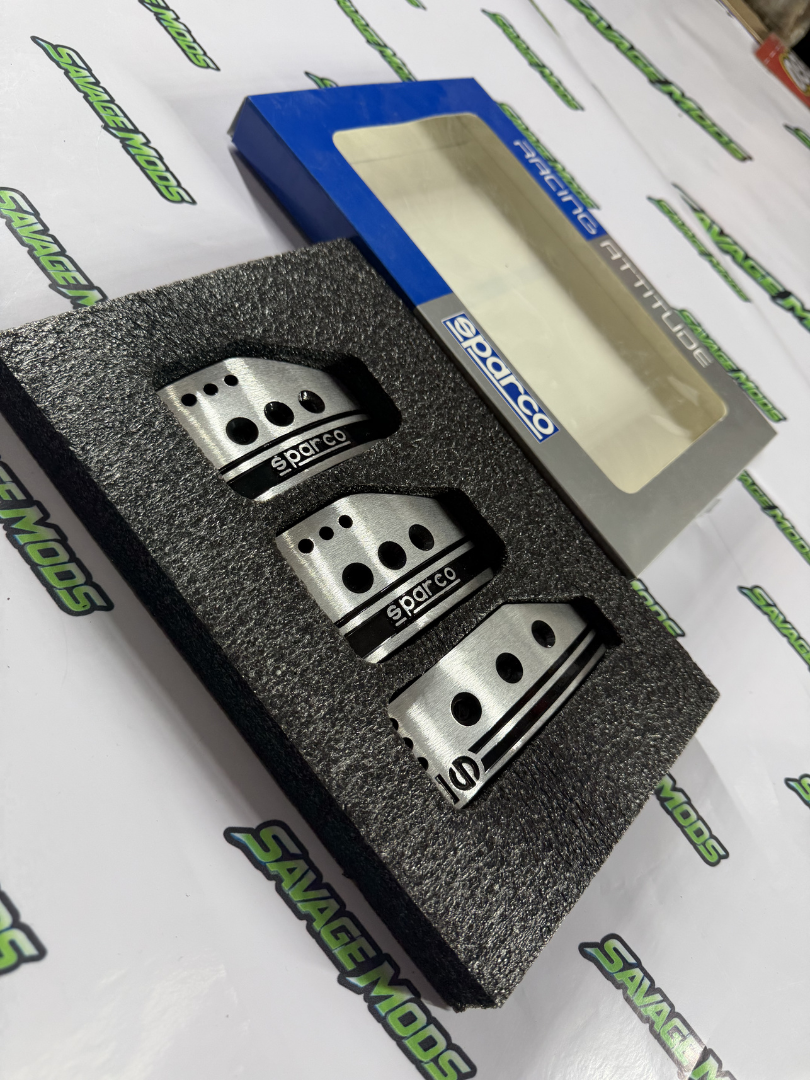 Sparco Pedal Kit for Manual Cars | Premium Aluminum Racing Set