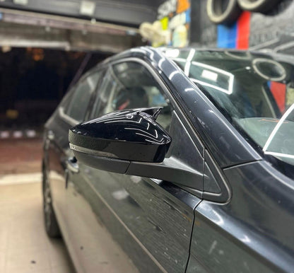 Volkswagen Virtus & Skoda Slavia Mirror Covers | Batman Style