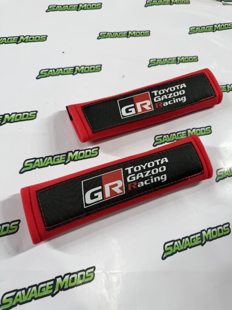 GR Racing Seat Belt Shoulder Pads | Universal Comfort Cushions