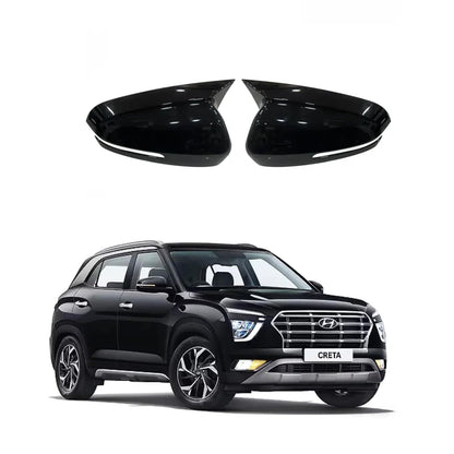 Hyundai Creta (2020–2024) Batman Style Mirror Covers | Sporty Design