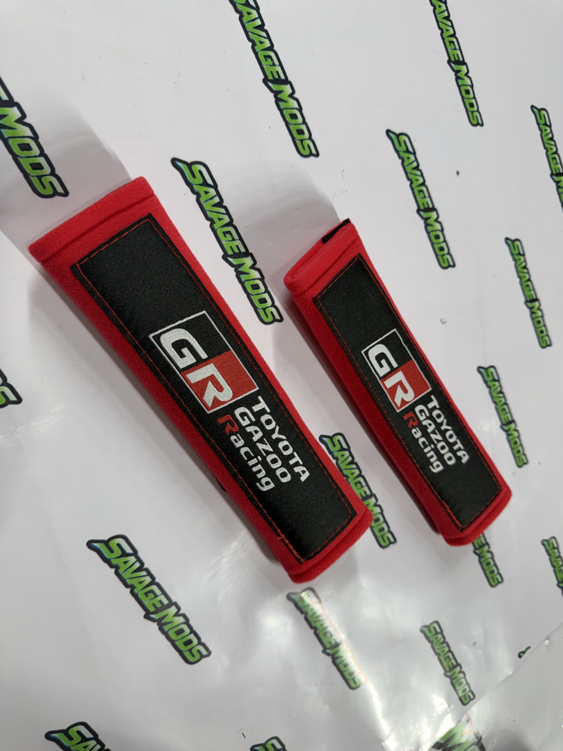 GR Racing Seat Belt Shoulder Pads | Universal Comfort Cushions