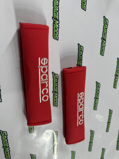 Sparco Seat Belt Shoulder Pads – Premium Racing Comfort