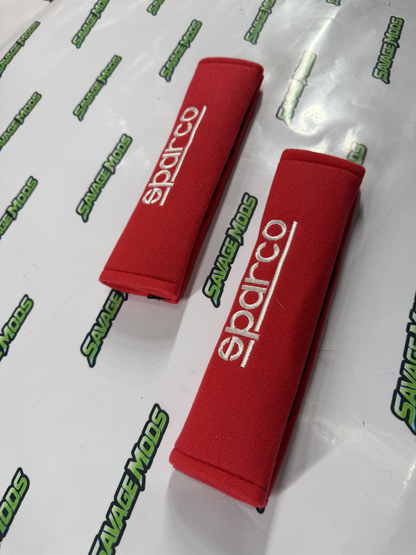 Sparco Seat Belt Shoulder Pads – Premium Racing Comfort