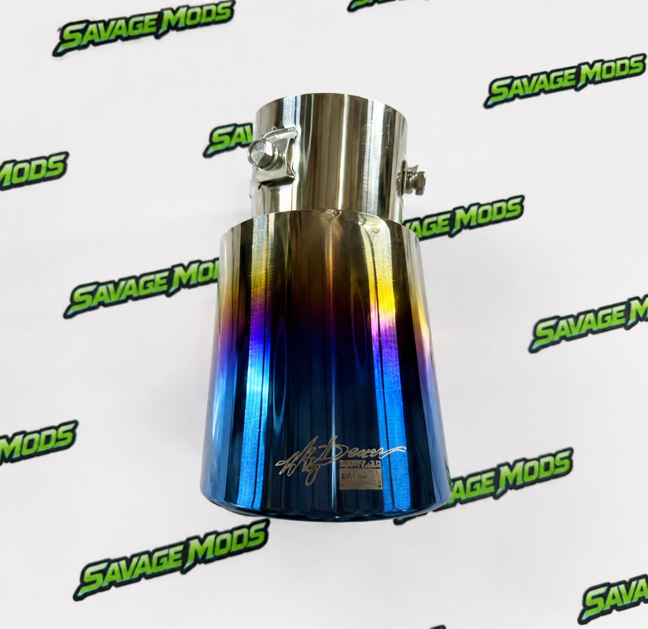 HKS Burnt Finish Single Exhaust Tip | Premium Tip (Round & Oval Outlet)