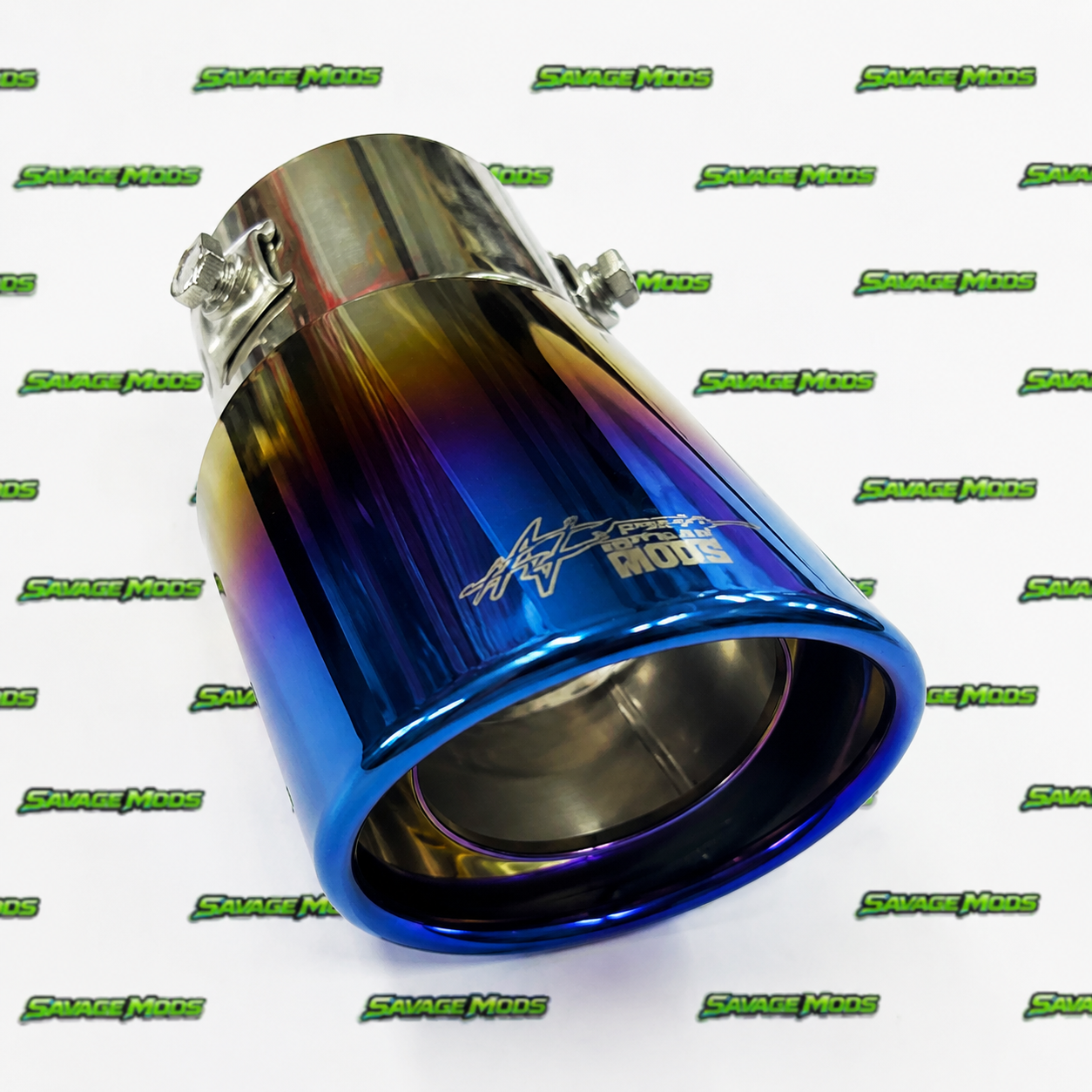 HKS Burnt Finish Single Exhaust Tip | Premium Tip (Round & Oval Outlet)