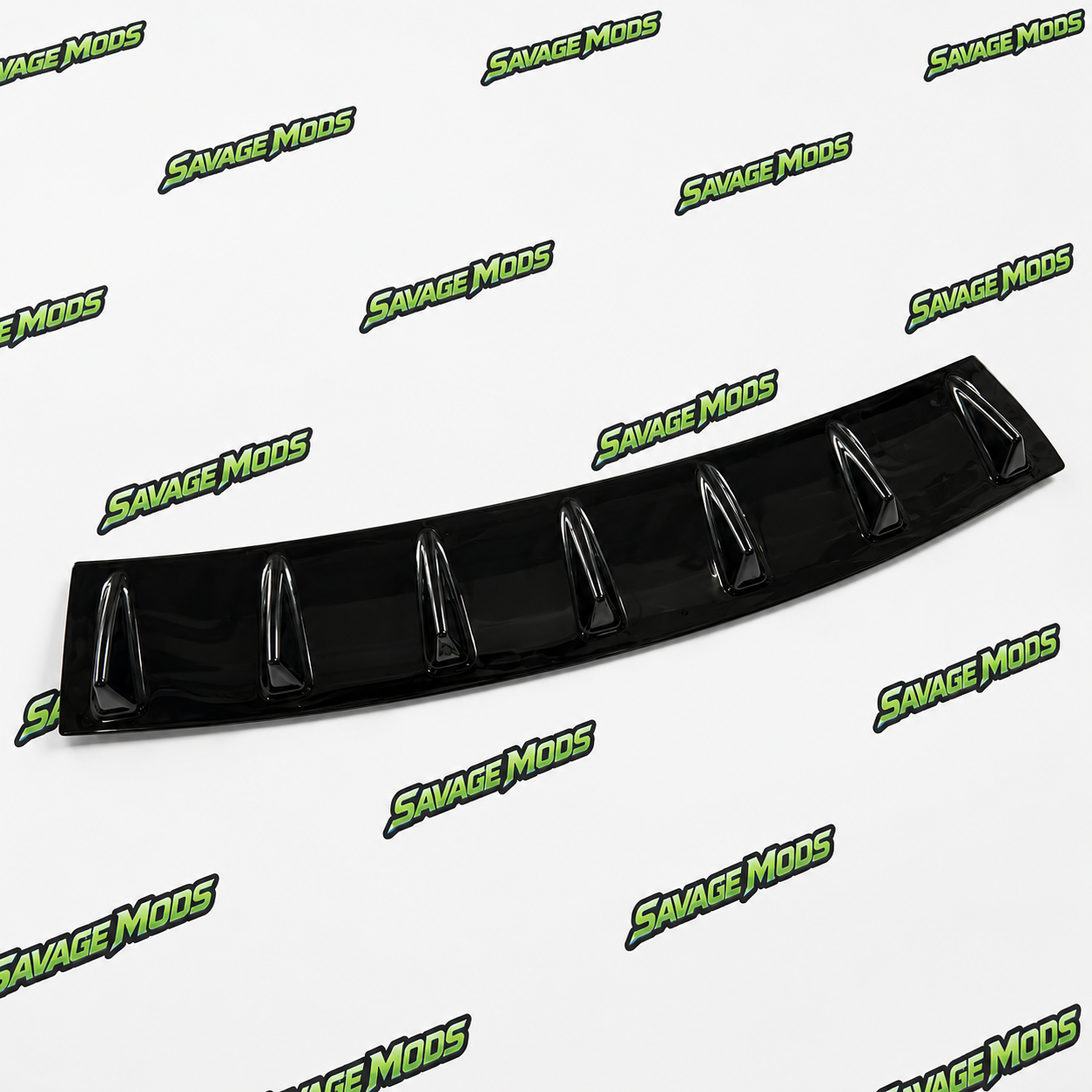 Universal 7-Fin Diffuser | Performance Rear Aero Kit