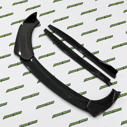 5-Piece Carbon Fiber Splitter Kit | Universal Aero Styling