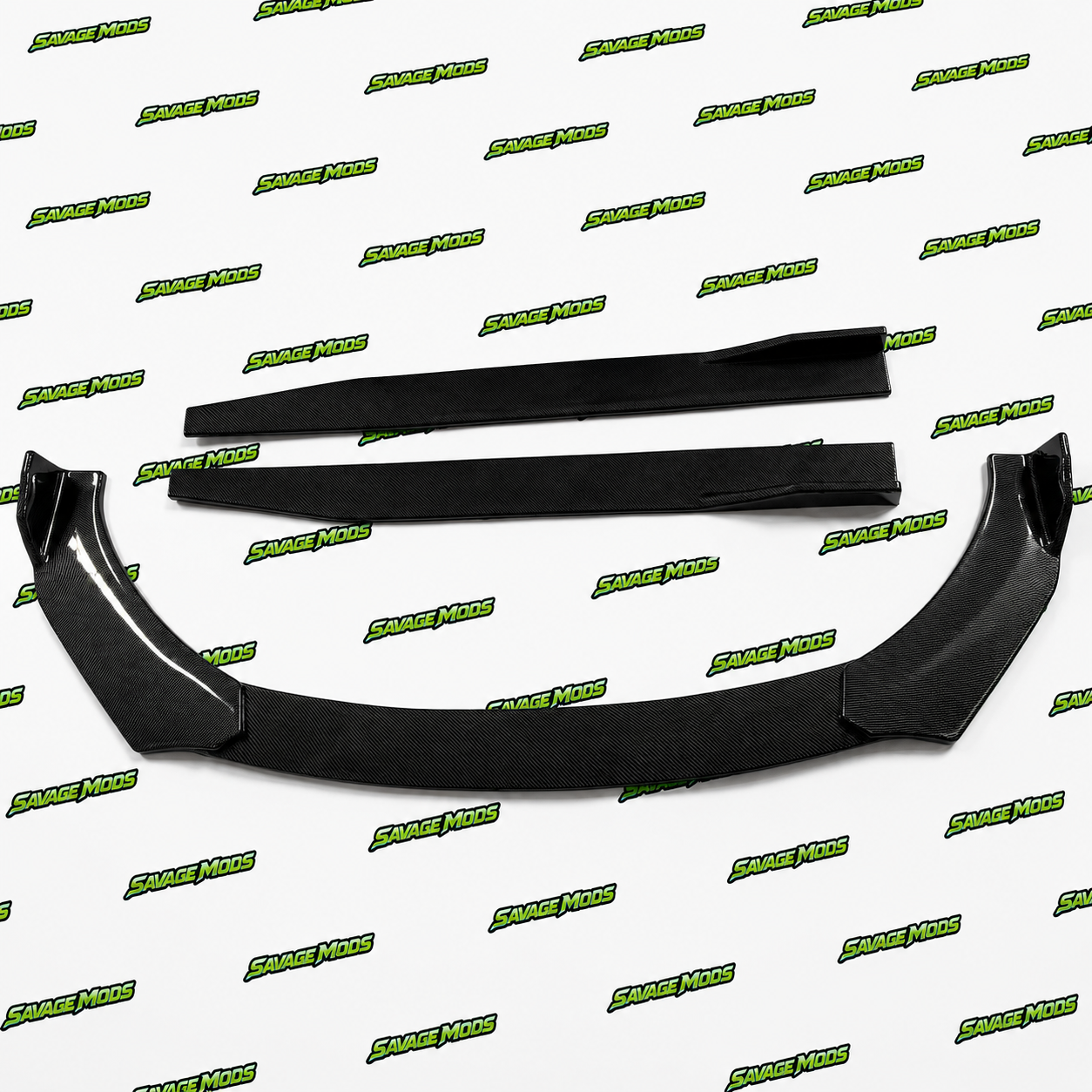 5-Piece Carbon Fiber Splitter Kit | Universal Aero Styling