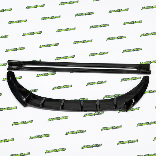 Virtus & Slavia Front & Side Splitter Kit | ABS