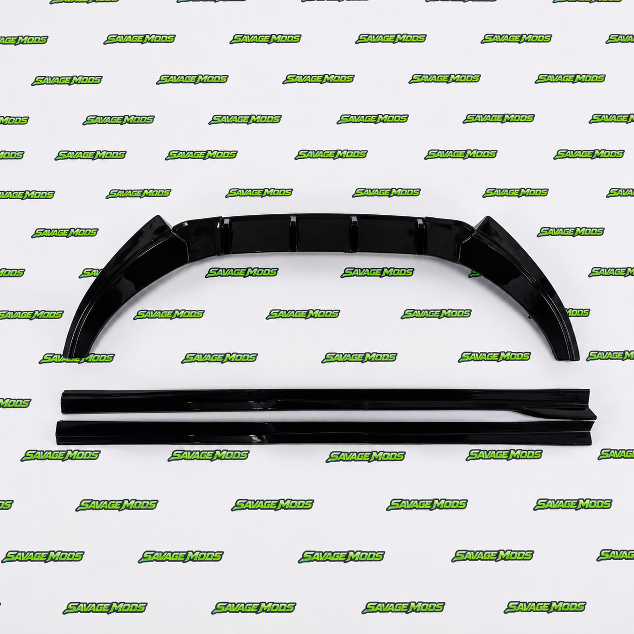 Virtus & Slavia Front & Side Splitter Kit | ABS
