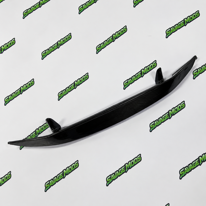 Universal Carbon Fiber Sedan Spoiler With Brake Light | LED Sport Wing