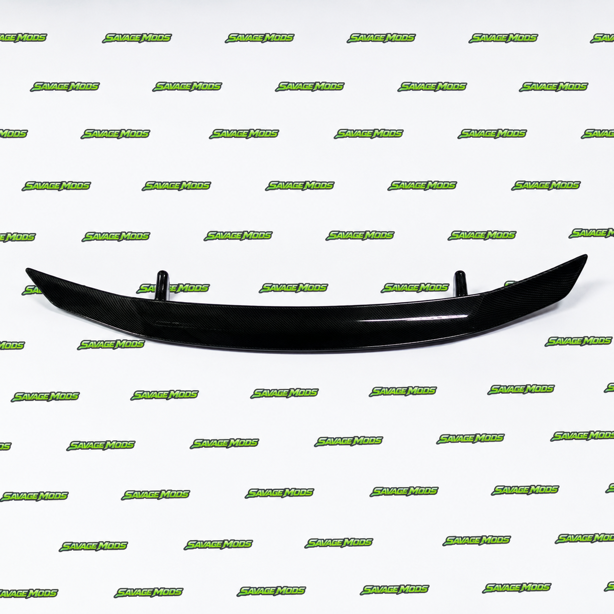 Universal Carbon Fiber Sedan Spoiler With Brake Light | LED Sport Wing