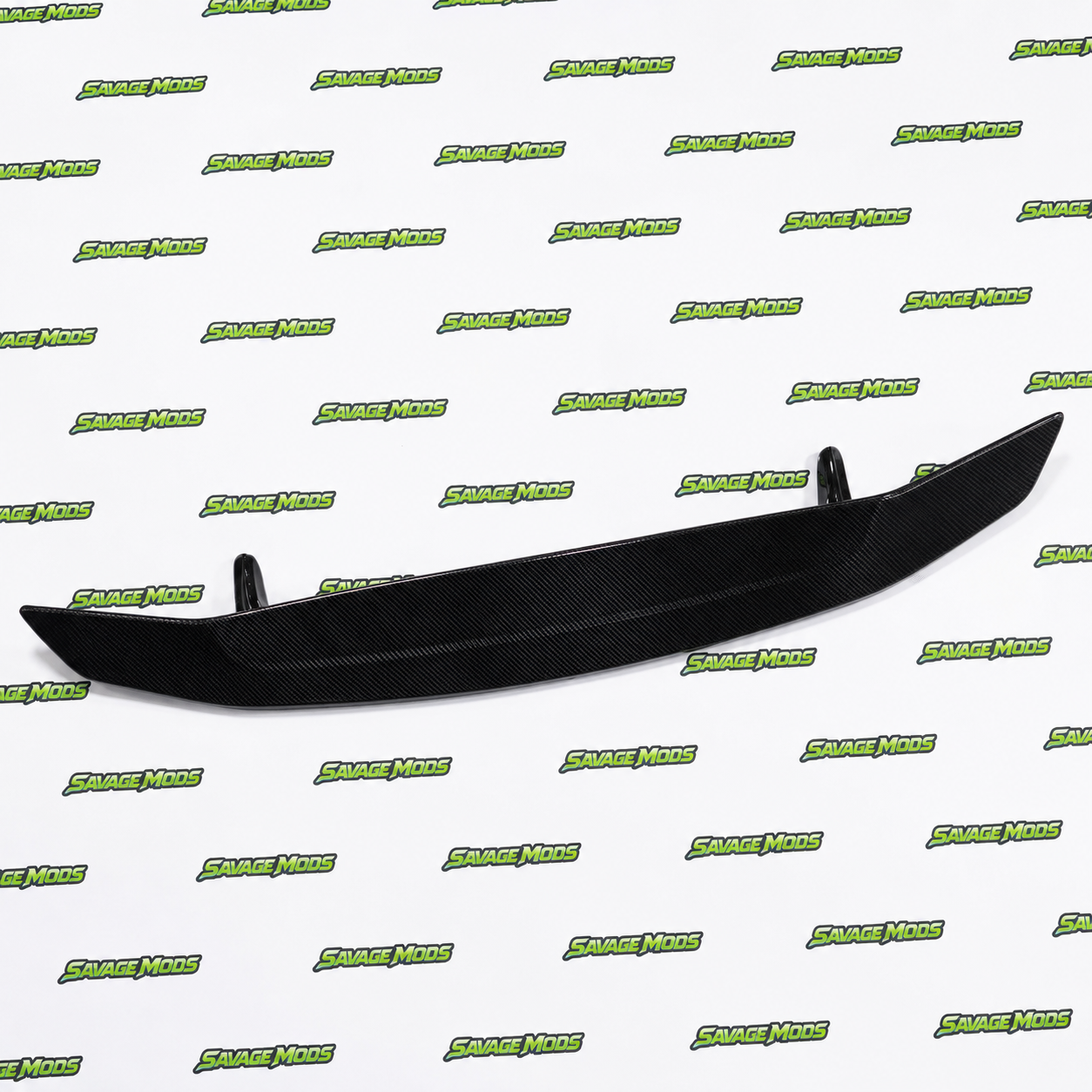 Universal Carbon Fiber Sedan Spoiler With Brake Light | LED Sport Wing