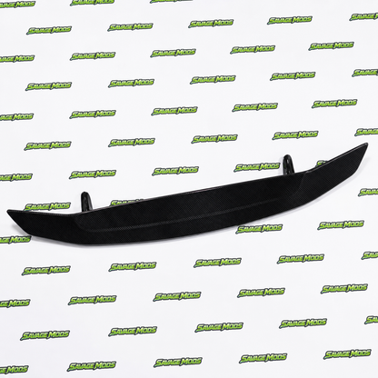 Universal Carbon Fiber Sedan Spoiler With Brake Light | LED Sport Wing
