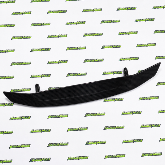 Universal Carbon Fiber Sedan Spoiler With Brake Light | LED Sport Wing