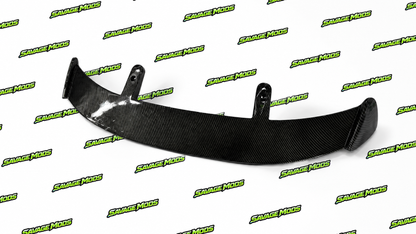 Universal hatchback spoiler carbon fiber