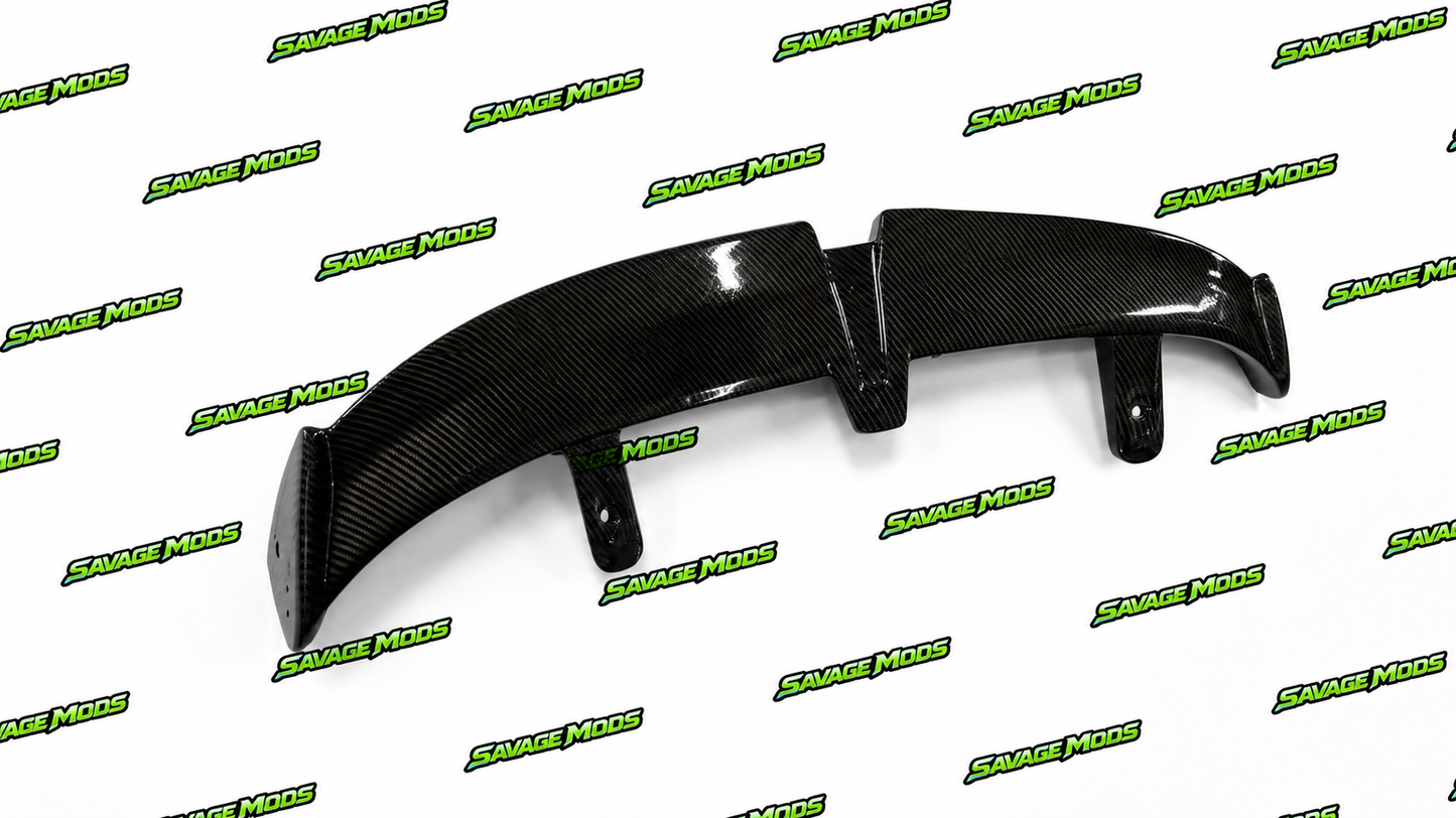 V-Cut Hatchback Spoiler | Carbon Fiber Sport Wing