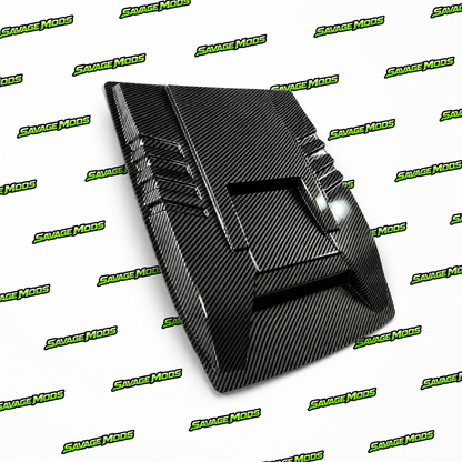 Universal Hood Scoop | Premium Carbon Finish