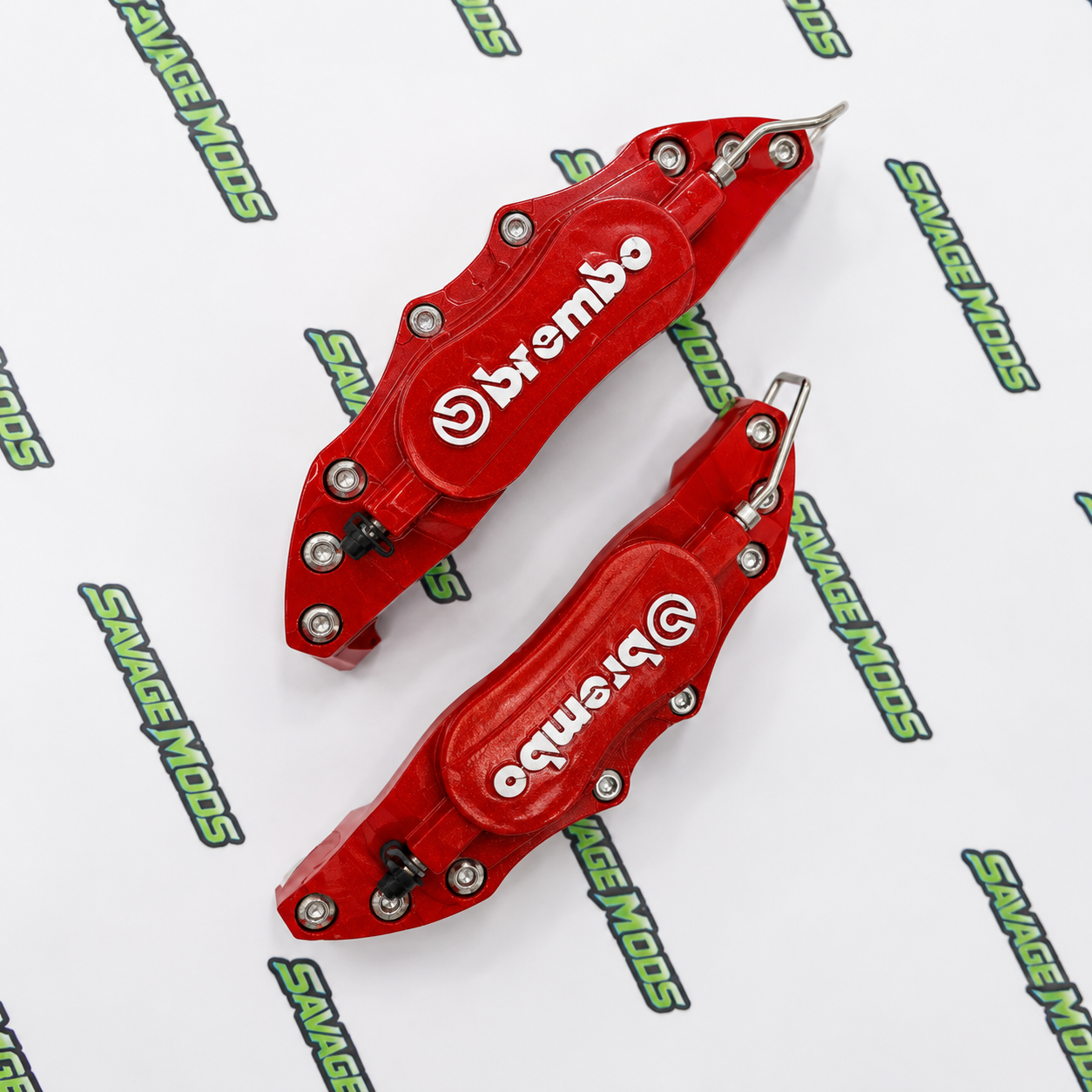 Brembo-Style Metal Brake Caliper Covers – Sport & Classic Designs | Universal Fit