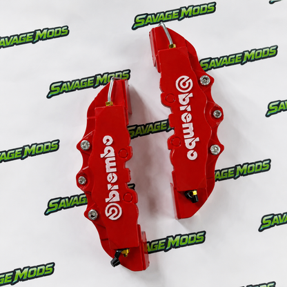 Brembo-Style ABS Brake Caliper Covers – Sport & Classic Designs | Universal Fit