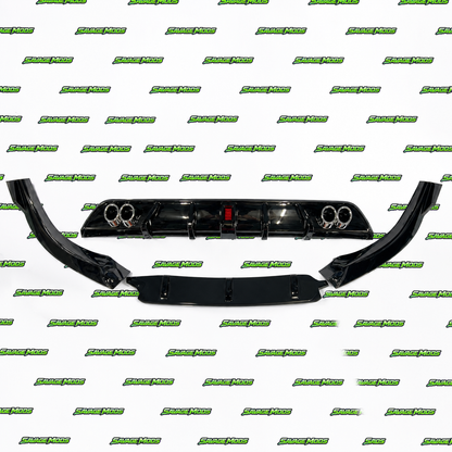 Hyundai Verna Splitter & Diffuser Combo | Aftermarket Sporty Upgrade Fits For 2023+ Models