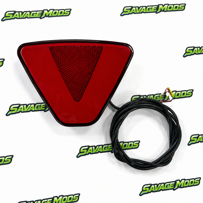F1 Triangular LED Rain Flasher