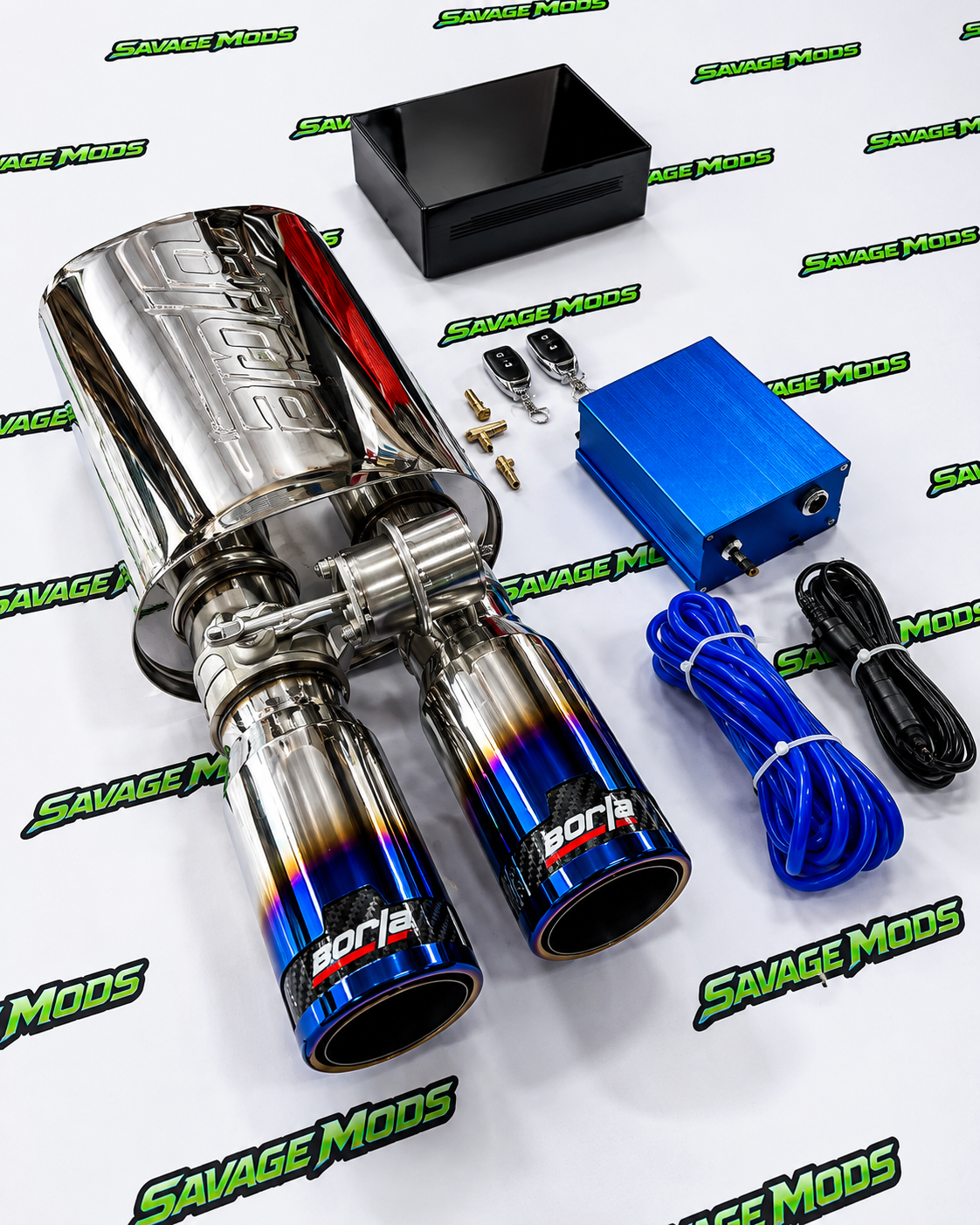 BORLA  Valvetronic Exhaust | Dual Tip (Burnt) – Aftermarket Performance