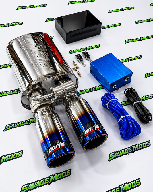 BORLA  Valvetronic Exhaust | Dual Tip (Burnt) – Aftermarket Performance
