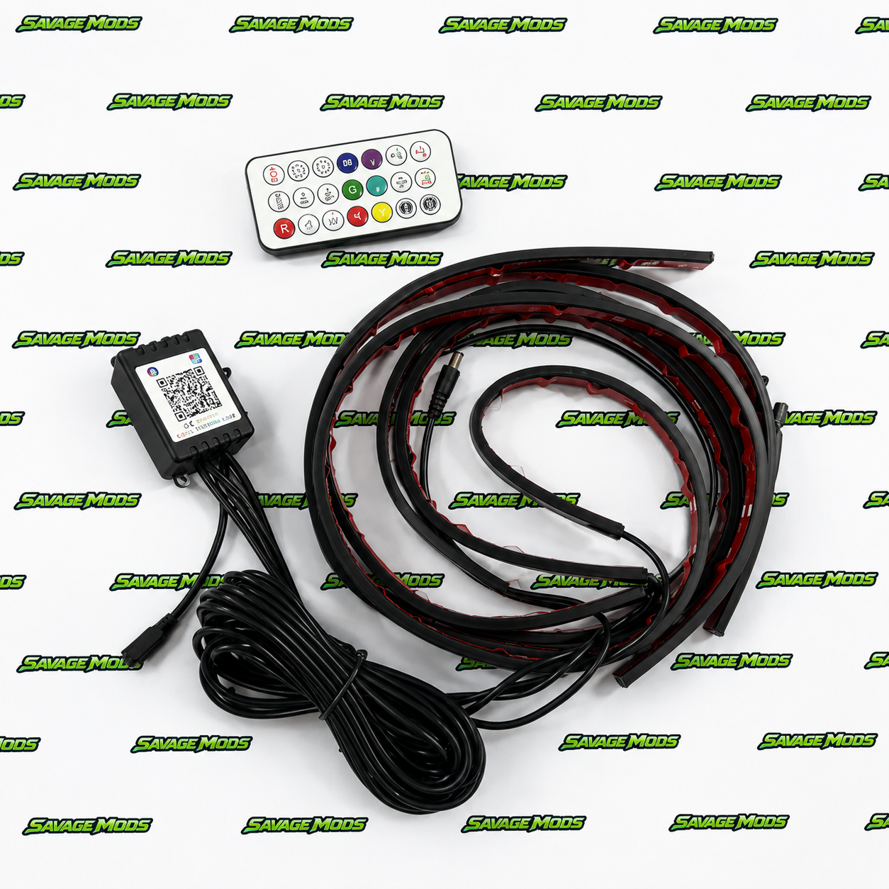 K4 Matrix Underbody LED Light Kit | 4-Piece RGB Underglow