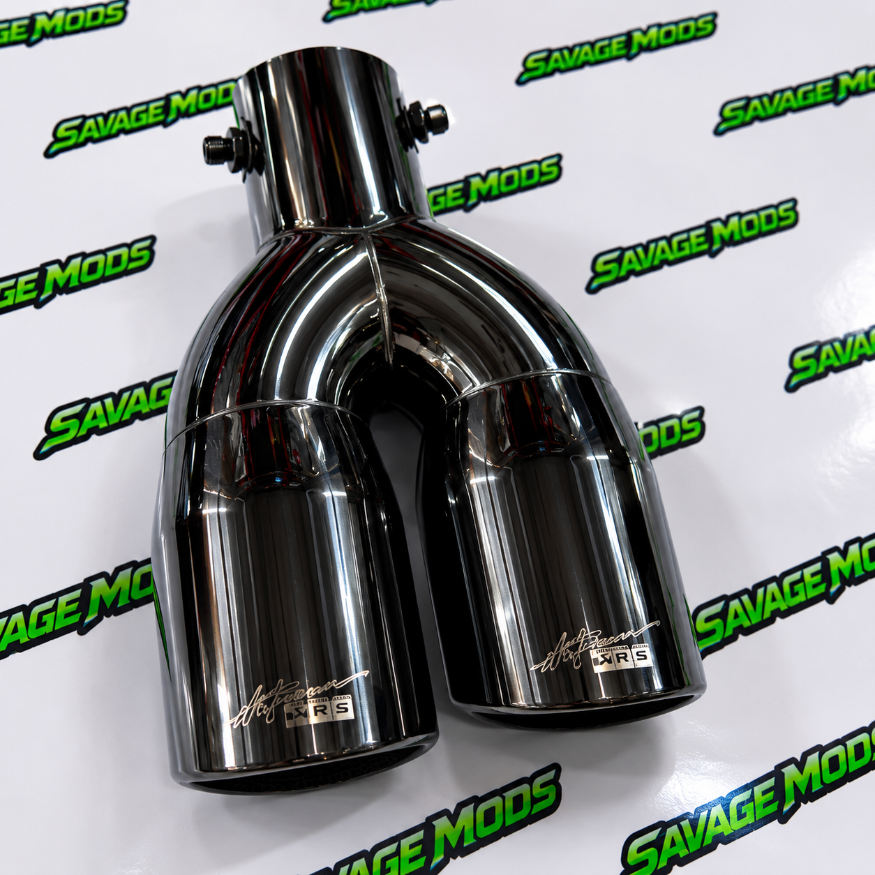 HKS Dual Exhaust Tip (Black Chrome) | Dual Muffler Tip | Universal Fit Price history