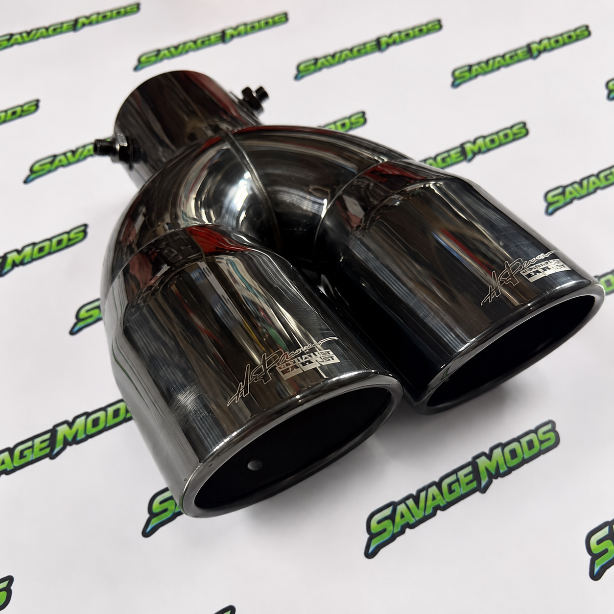 HKS Dual Exhaust Tip (Black Chrome) | Dual Muffler Tip | Universal Fit Price history