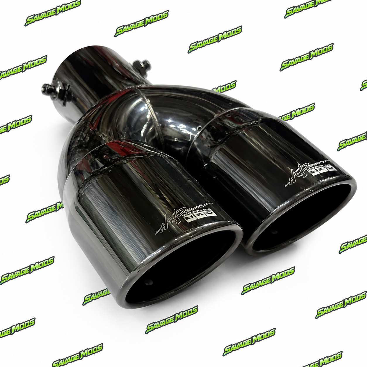 HKS Dual Exhaust Tip (Black Chrome) | Dual Muffler Tip | Universal Fit Price history