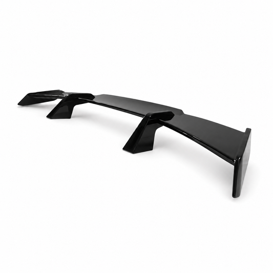 Universal Sedan GT-Style Rear Spoiler Wing | Gloss Black & Carbon