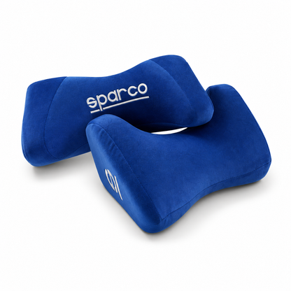 neck cusion memory foam - blue